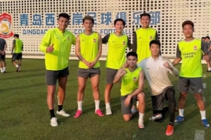 金世明从鸟取强健队转会至青岛西海岸队