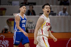 中国男篮表现优异，全队贡献22次助攻，赵继伟送出6次；中国台北队共有14次助攻